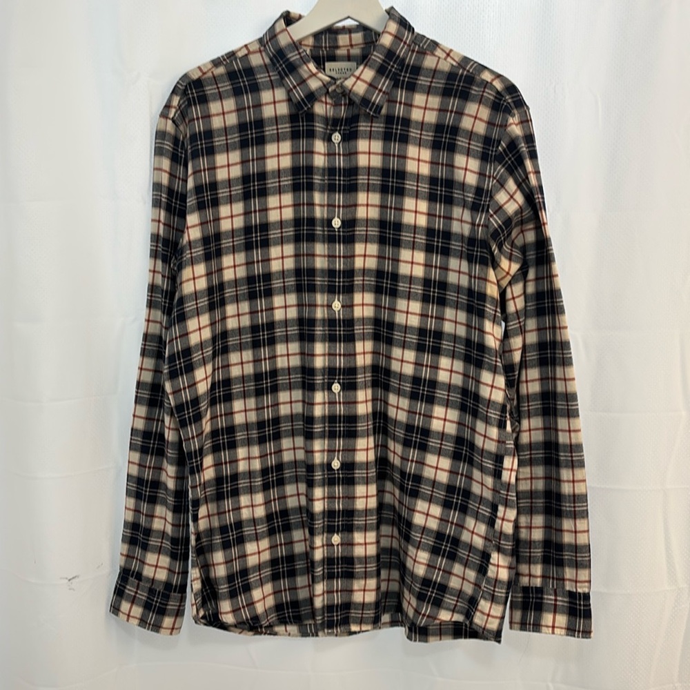 Like New - Selected Homme Large slim fit Casual button up shirt.